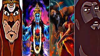 Lord Vishnu Narshinha avatar 🕉️ shree Vishnu status 🕉️ Sanatan Dharma status 🚩 New trending status 💮