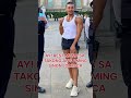 SINON LORESCA: NANINIBAGO AKO PERO REST MUNA SA TAKONG🥰 #highlights #catwalk #viralshort #shorts