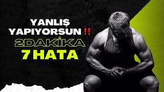 Boşa Kürek Çekmeyin: Antrenmanda Yapılan Ölümcül Hatalar 🚨
