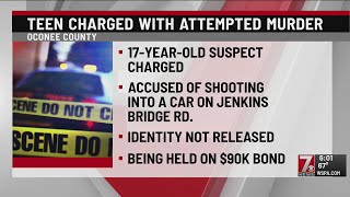 Teen faces multiple charges, including attempted murder in Oconee Co.