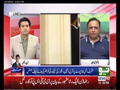 Fareed Rais Khabar K Pechay with Fareed Rais | 02 Oct 2018 Full Program | Neo News ...