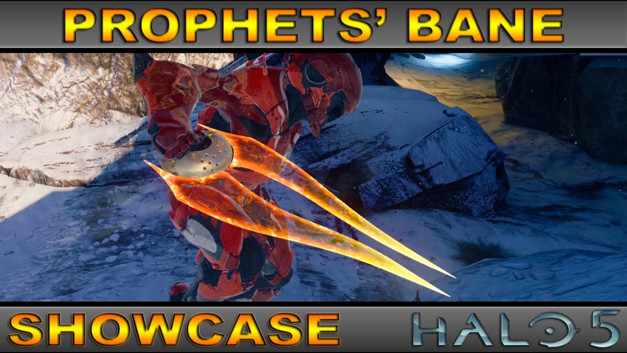 Prophets' Bane - Mythic Weapon Showcase - Halo 5 Guardians
