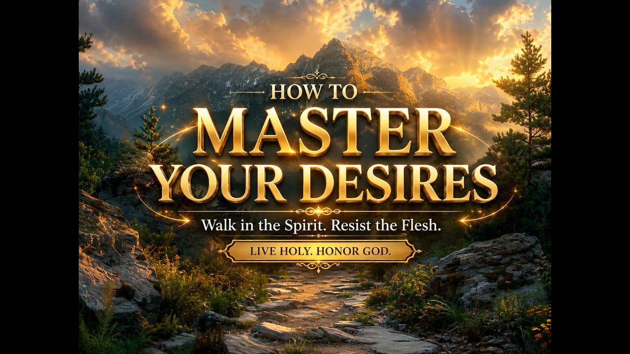 I used to think I was just weak. Every Sunday I'd promise God I'd do better, and by Wednesday I was right back to the same old habits, hating myself for it. Then I realized the problem wasn't my...