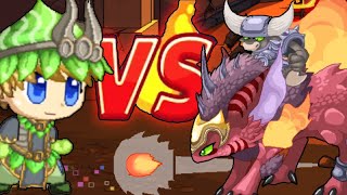 Fighting The Volcano Lord Bonfire Spire Final Boss In Old Prodigy Version 1.11.0