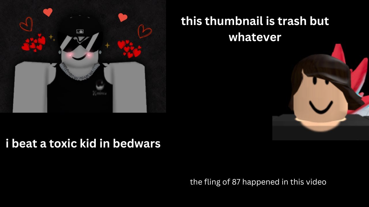 I Beat A Toxic Kid in Bedwars (1v1) - YouTube