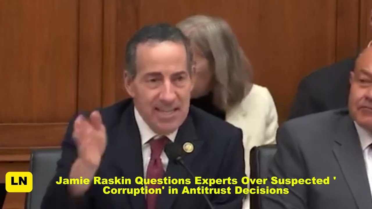 Джейми Раскин ставит под сомнение показания экспертов по поводу предполагаемой «коррупции» в анти...