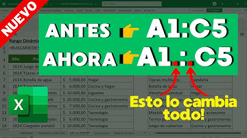 ¡La NUEVA FUNCIÓN de Excel que TODOS están usando: TRIMRANGE y el Operador PUNTO!