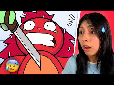 FLIPPY ATACA A FLAKY 😱 - Reacción a Animación de FNF x HTF