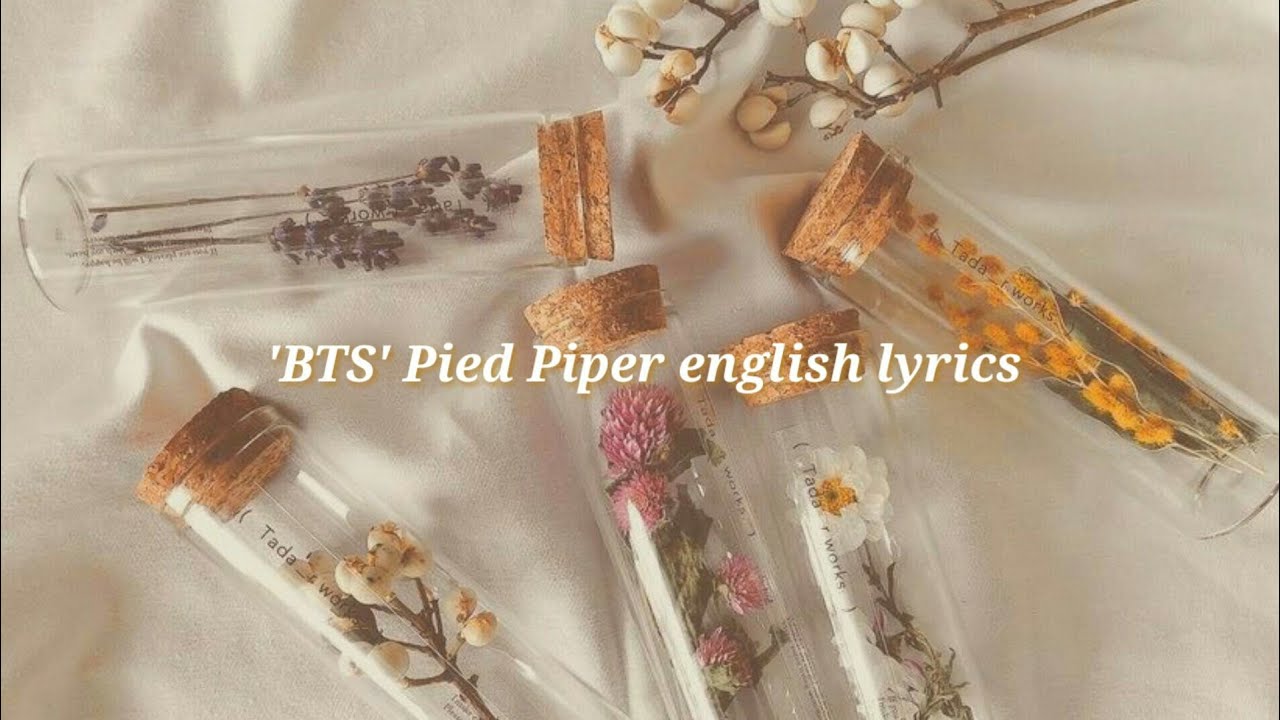 BTS Pied Piper english lyrics YouTube