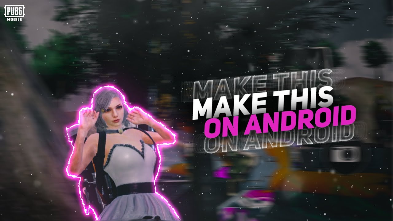 Make this thumbnail on android ⚡ PUBG MONTAGE THUMBNAIL TUTORIAL ❤️