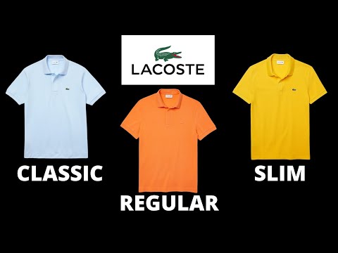 Which Lacoste Polo Fits The | Mens Polo Shirts - YouTube
