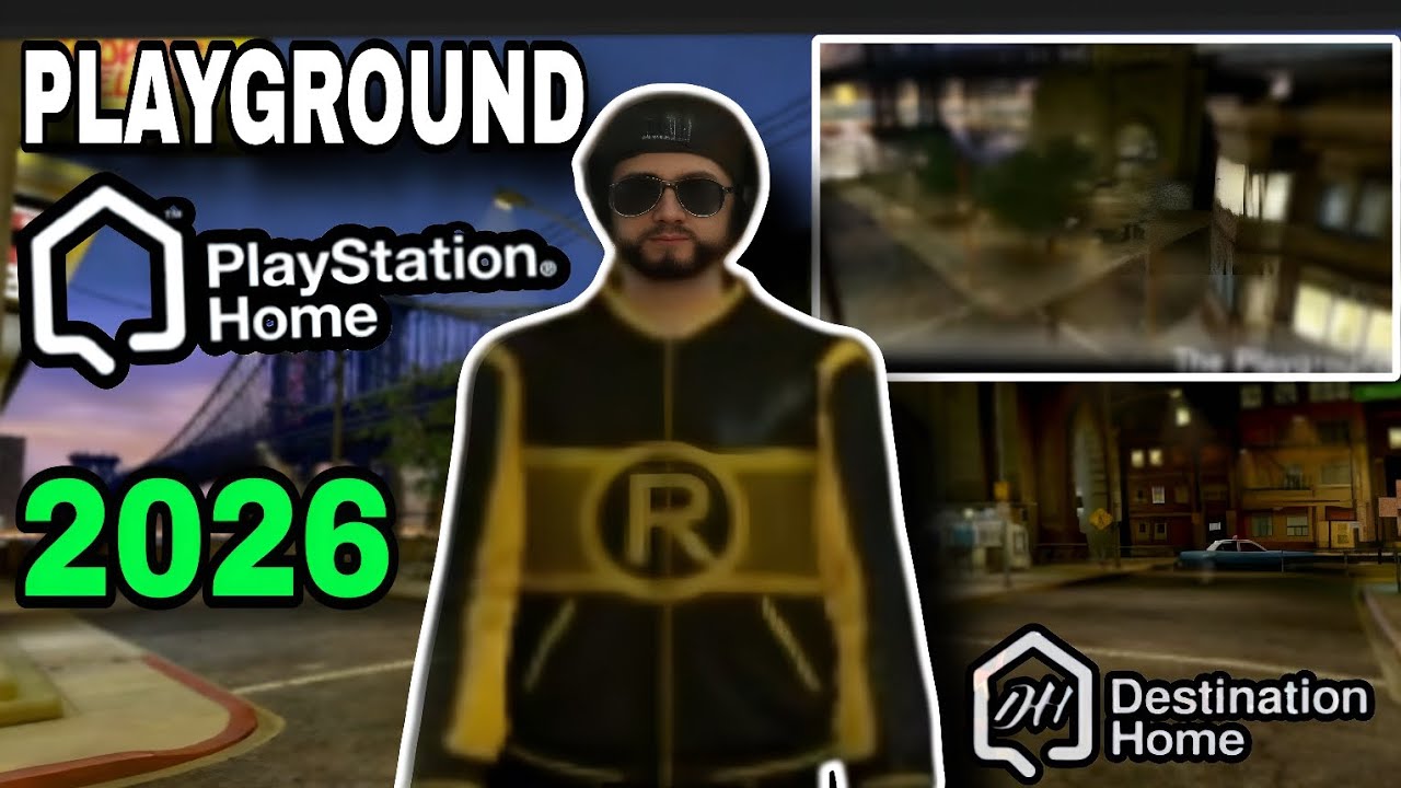PLAYSTATION HOME 2026 | EP 11 | THE PLAYGROUND | BASKETBALL SHOOTING MINI GAME, MORE | GAMEPLAY 