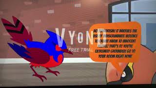 Dark Fletchinder Says Yes Terrorism/Grounded