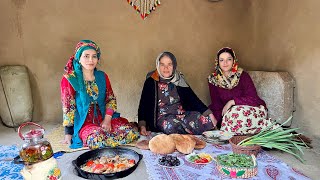 Baking Bread, Cooking Chicken And Liver: A Delicious Mix From Our Village