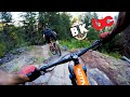 Chasing BCPOV down some sketchy slabs | Mountain Biking Pemberton | BK vs. BC Episode 4