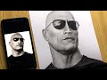 MOANA Actor Dwayne Johnson Easy Drawing The Crazy Sketcher 