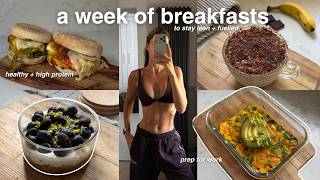 HIGH PROTEIN BREAKFASTS UNDER 15 MIN | Easy & Healthy Recipes for Work