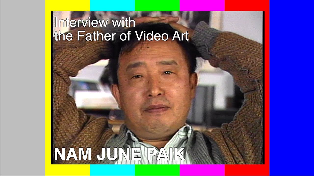 Father of Video Art - Nam June Paik - full interview c. 2000 by