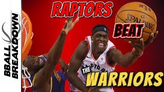 Raptors Take Advantage Of Warriors In Game 1