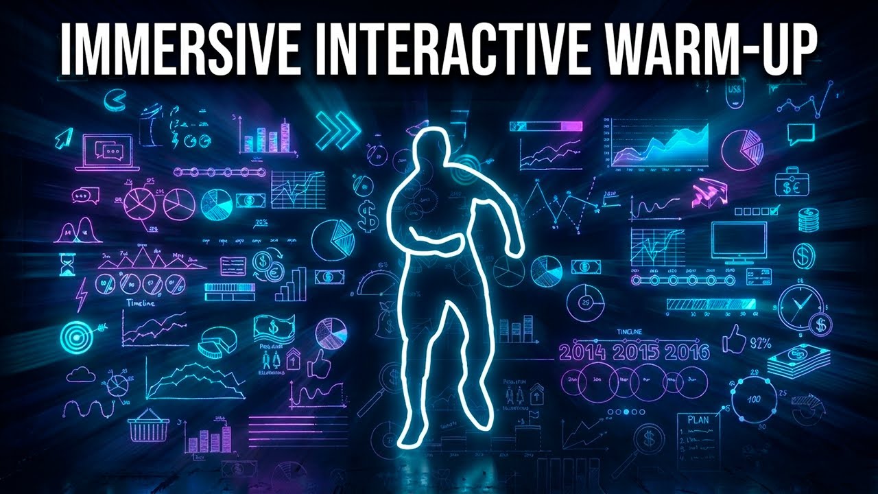 Immersive Interactive Warm-up I New Original Gentle Daily Dance - YouTube
