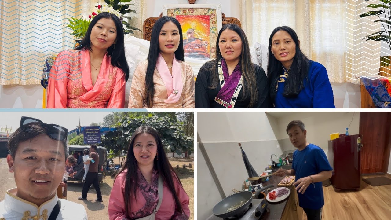 Losar vlog/ Trying to cook delicious food for my pregnant wife for the first time😂 #tibetanyoutuber 