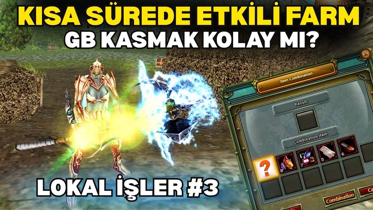 MÜLTECİ GİBİ FARM ATTIK - LOKAL İŞLER #3 - [Knight Online] - YouTube