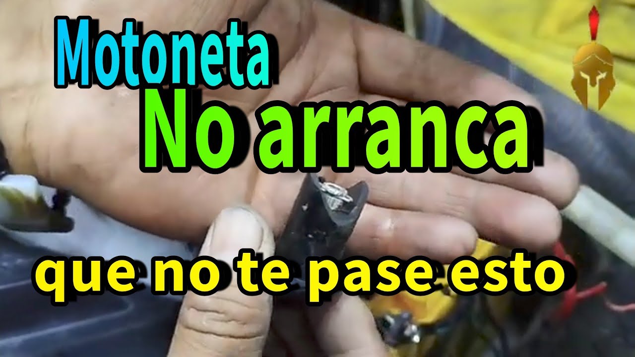 Motoneta no arranca, un simple empaque