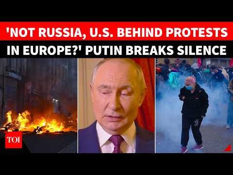 'America Burning Europe?' Putin Rejects Protest Allegations; 'They Attacked Their Main Ally'