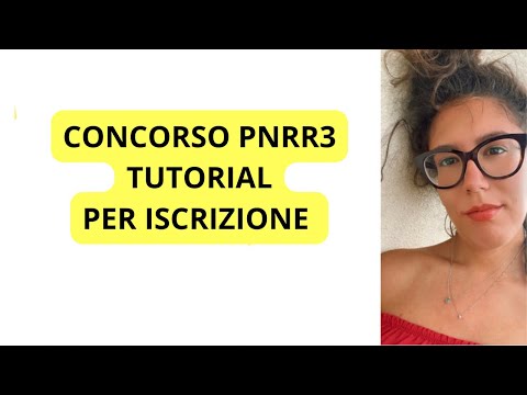 Video TUTORIAL ISCRIZIONE CONCORSO DOCENTI PNRR3