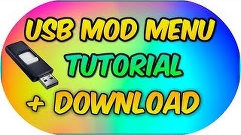 VOICE TUTORIAL: How To Install & Use USB Mod Menus On Black Ops 2 (BO2 USB Mod Menu Tutorial 2015)