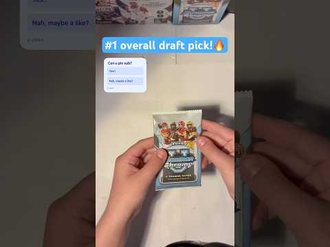 #1 overall draft pick banger🔥🏈 #sportscards
