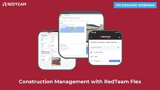 Webinar: Construction Management with RedTeam Flex