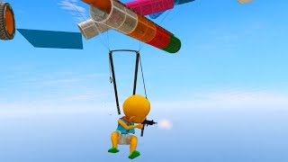 Upin & Ipin - GTA V Sangat Lucu  الأبطال الخارقين على دراجة نارية