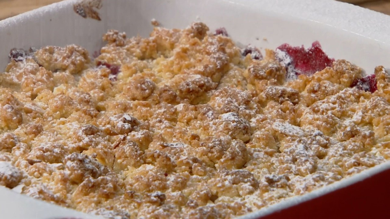 Crumble με ακτινίδιο Πιερίας | Ανδρέας Λαγός