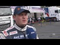 Strong statements after the qualifying from the two contenders for the 2016 FIA ETRC title