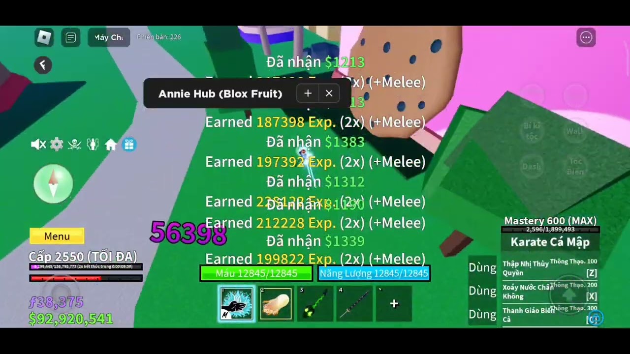 Annie Hub Roblox script showcase