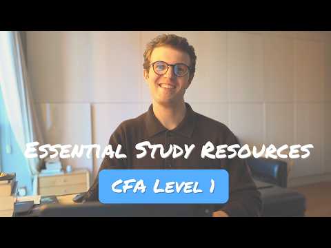 5 Essential CFA Level 1 Study Resources! thumbnail