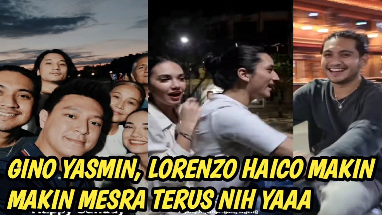 LORENZO HAICO DI AJAK GINO KE PIK.. GEMOY BNGT COUPLE ITUUU