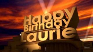 Happy Birthday Laurie