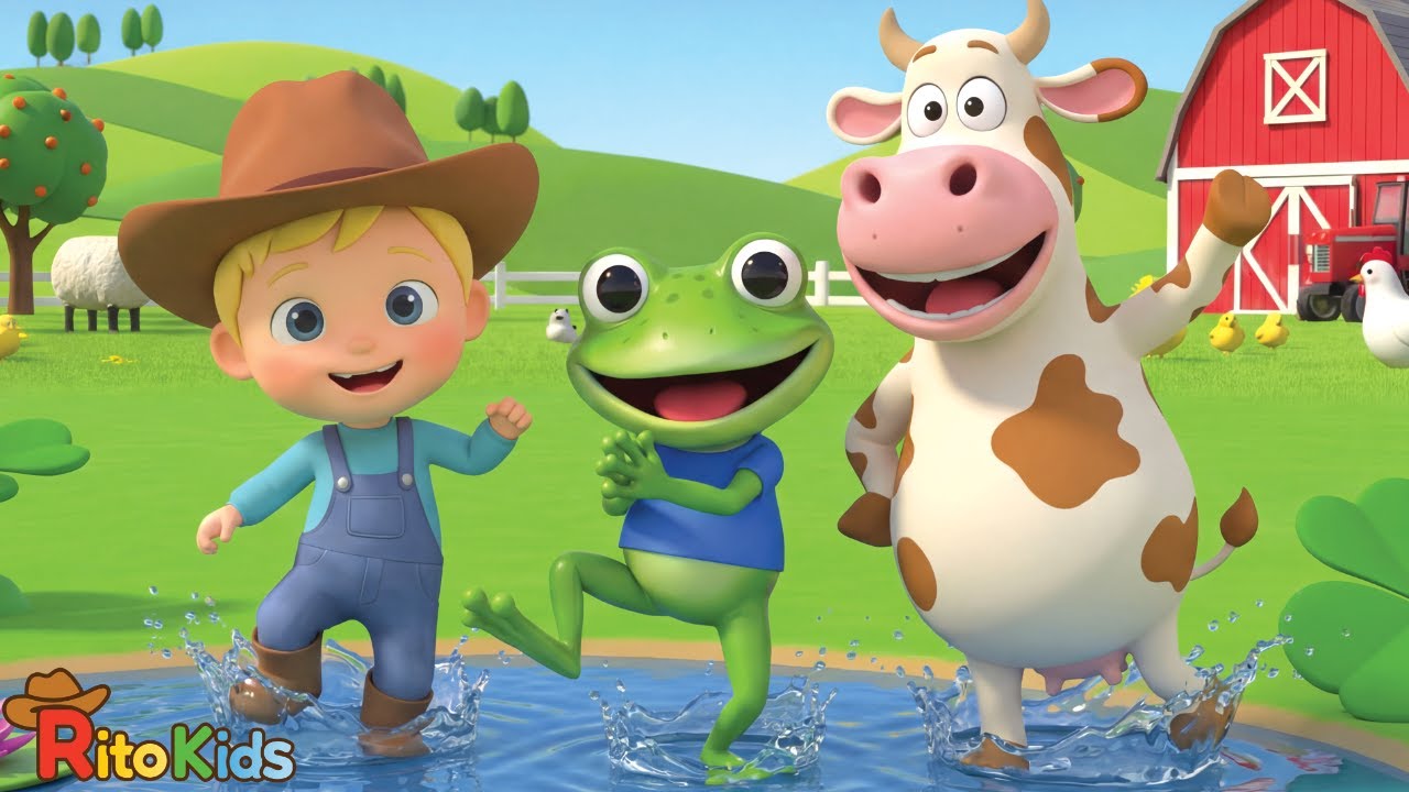 I Draw a Cow… and It COMES ALIVE! 🐮🎨 | Kids Farm Drawing Song