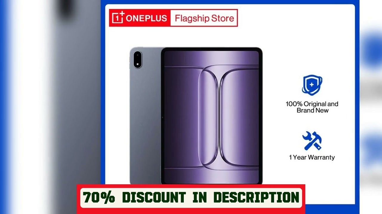 A must-have product! All New OnePlus Pad 3 Global Version Tablet Snapdragon 8 Elite 13.2" 144Hz Di