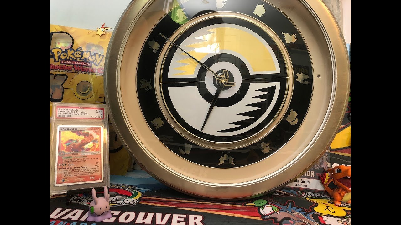 2001 New York Pokemon Center Exclusive Clock!?