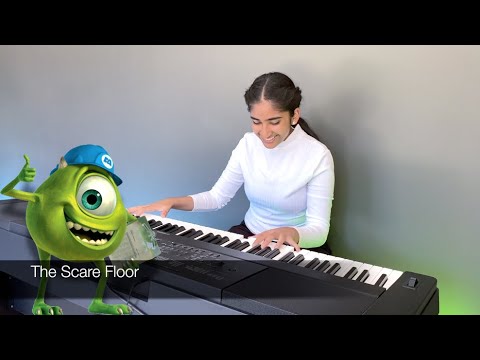 The Scare Floor (Monsters Inc) on Piano