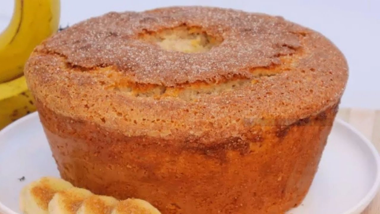 Bolo de banana e aveia - TudoGostoso