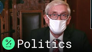 Wisconsin Gov. Tony Evers Issues Statewide Mask Mandate as Virus Cases Spike