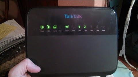 TalkTalk Huawei HG533 Wireless N ADSL2+ router as shipped October 2013