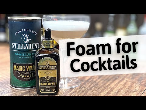 How to make FOAM for a Cocktail without Egg White 