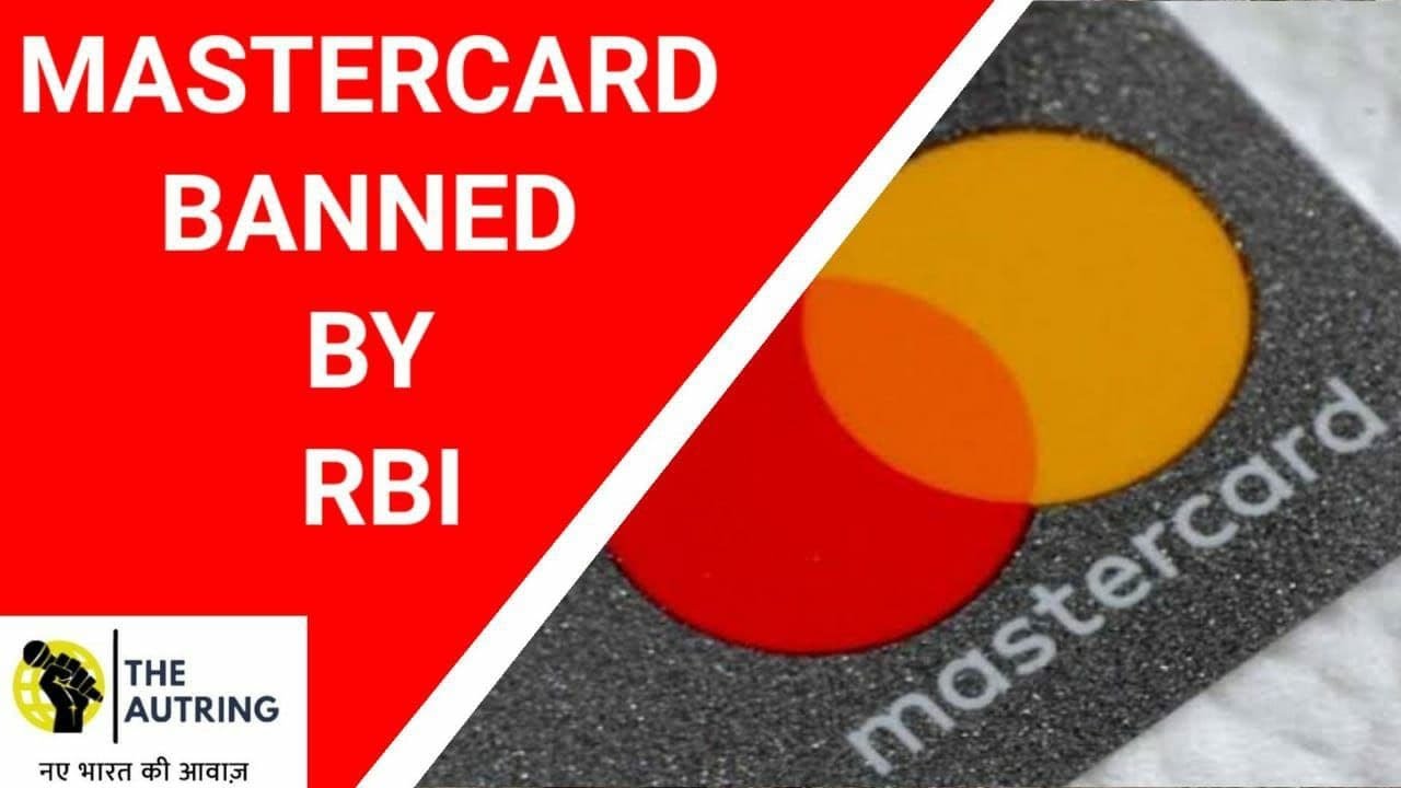 RBI ban mastercard