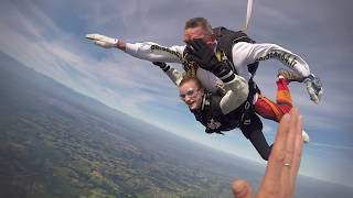 Saut en Parachute - Baptème en tandem - Marie - 13 Aout 2017