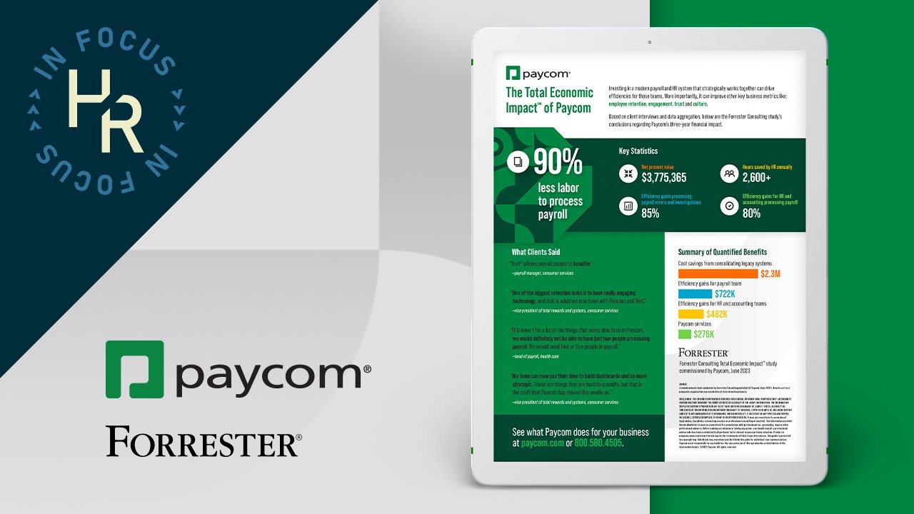 HR in Focus: Paycom's Impact by the Numbers - YouTube